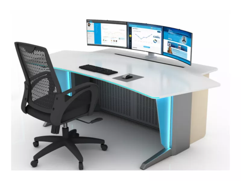 Jednomiestna monitorovacia konzola